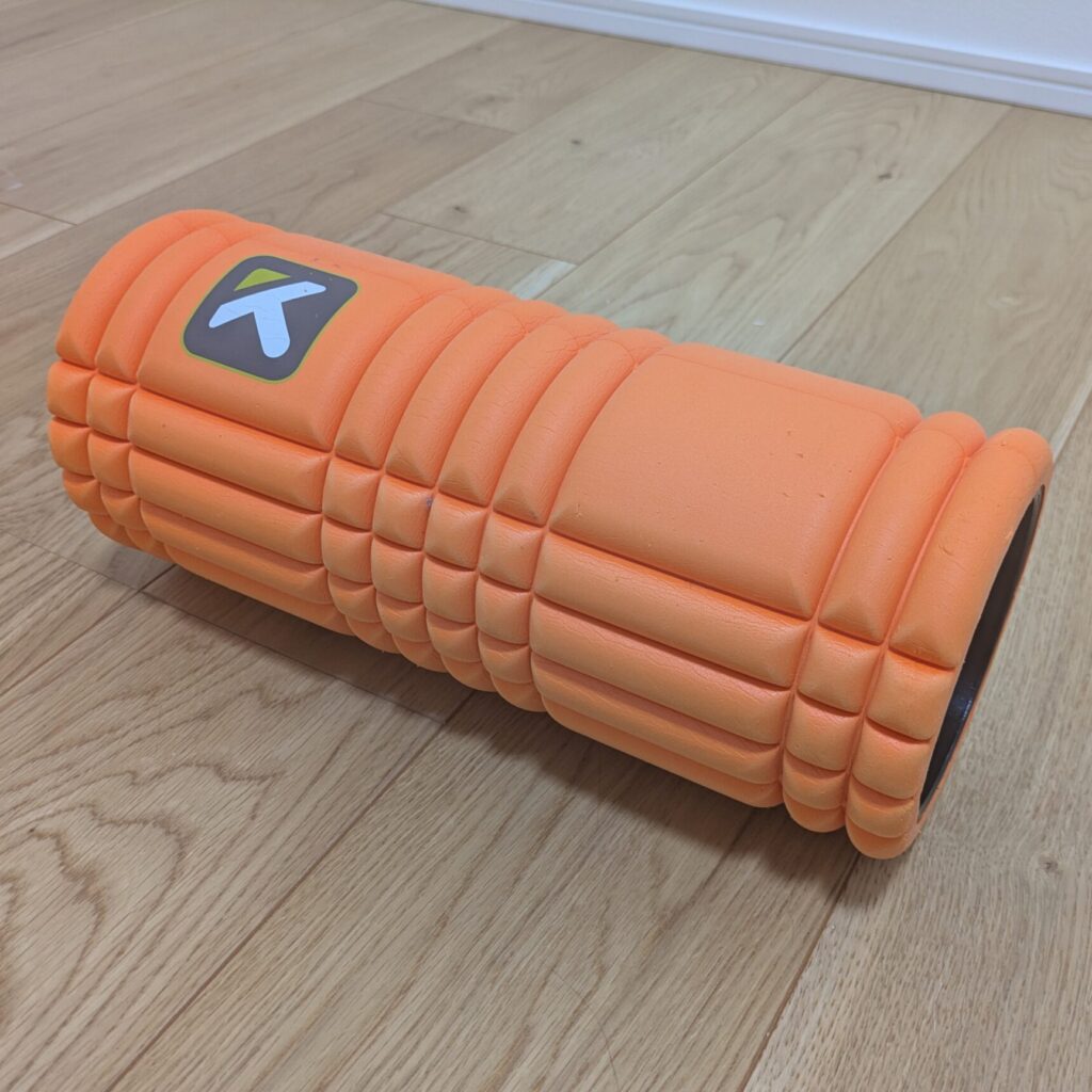 筆者がおススメするトリガーポイントフォームローラーの画像。指圧のような弾力がちょうど良く、初心者にもおすすめ。