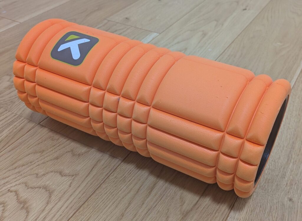 筆者がおススメするトリガーポイントフォームローラーの画像。指圧のような弾力がちょうど良く、初心者にもおすすめ。